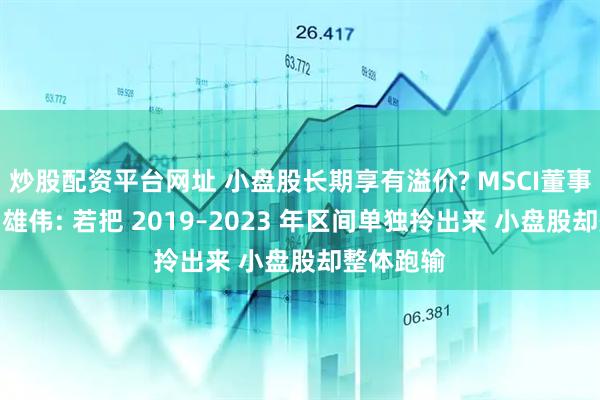 炒股配资平台网址 小盘股长期享有溢价? MSCI董事总经理钟雄伟: 若把 2019–2023 年区间单独拎出来 小盘股却整体跑输